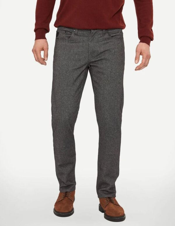 LOIS GRID TEXTURE 5 POCKET CASUAL PANTS