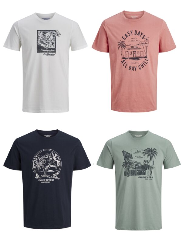 POST CARD PRINT TEE - Image 2