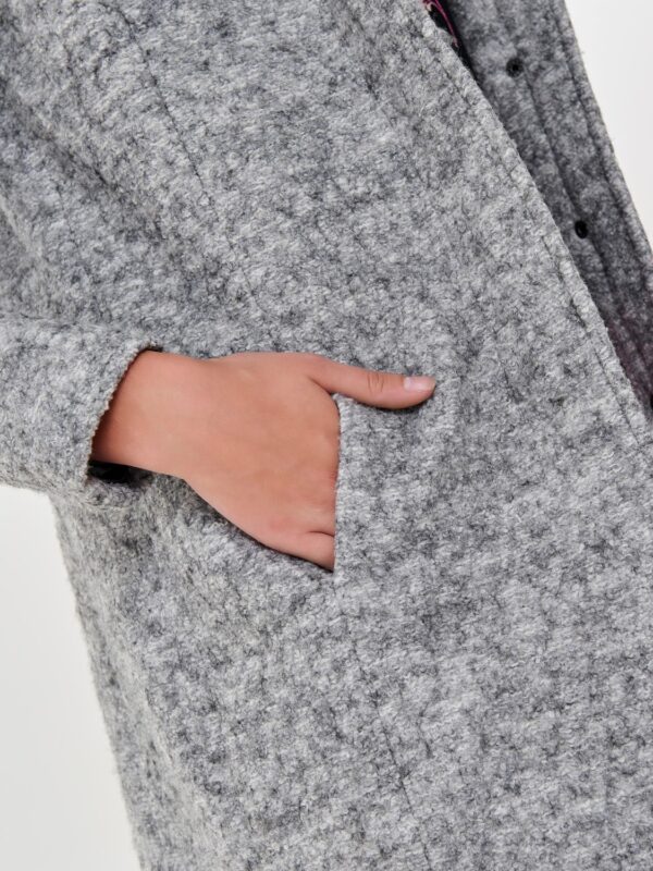 ONLY SEDONA BOUCLE HOODED COAT - Image 2