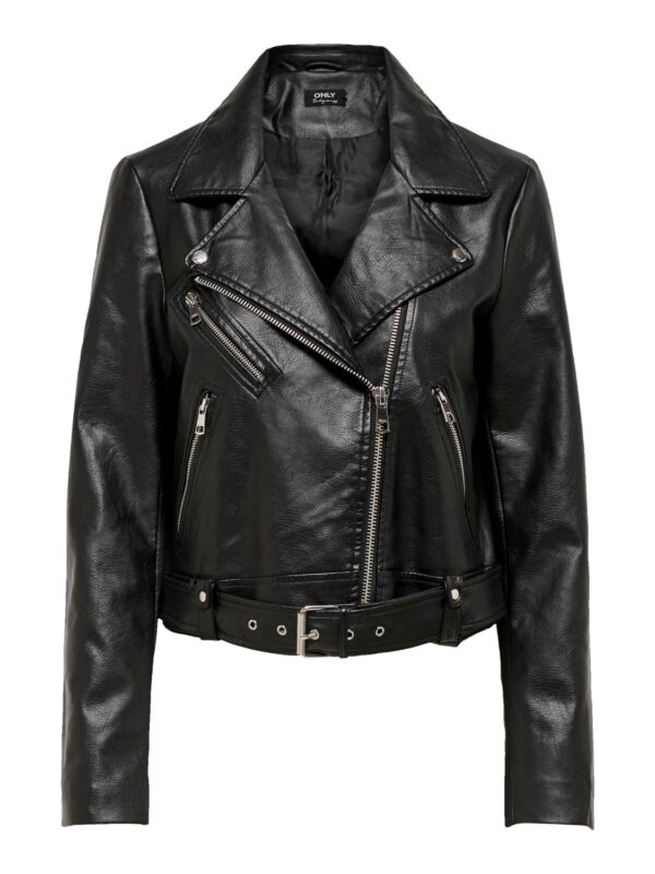 VALERIE VEGAN LEATHER MOTO