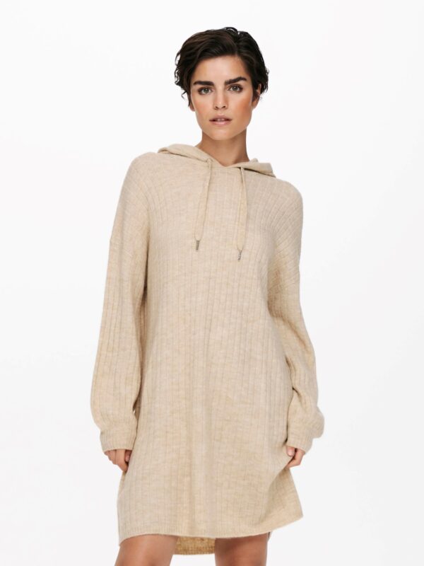 ONLY HOODED SWEATER DRESS - Image 5