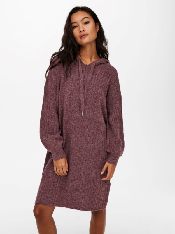 ONLY HOODED SWEATER DRESS - Image 6