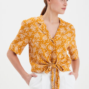 EMMETT TIE BLOUSE