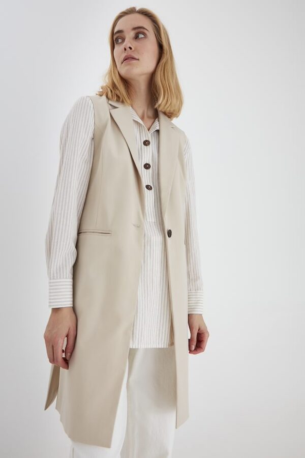 B.YOUNG SLEEVELESS WAIST COAT