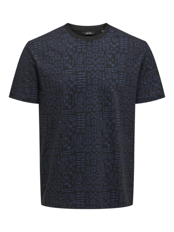 ONLY&SONS AZTEC PRINT TEE - Image 5