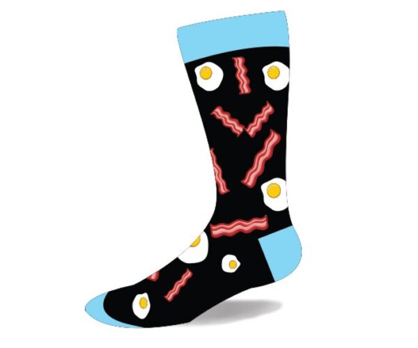 CRAZY TOES BACON & EGGS SOCKS