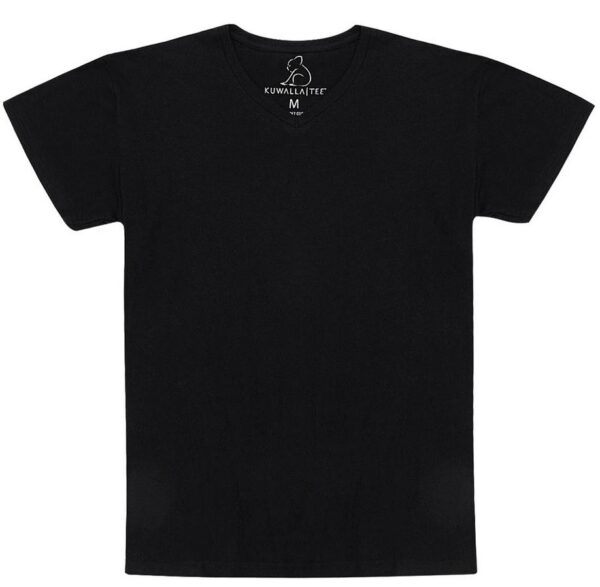 KUWALLA TEE V-NECK 3 PACK BLACK - Image 2