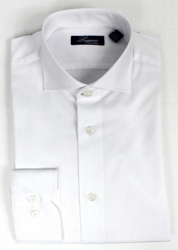 LUGANO BASIC DRESS SHIRT-SOLIDS - Image 2