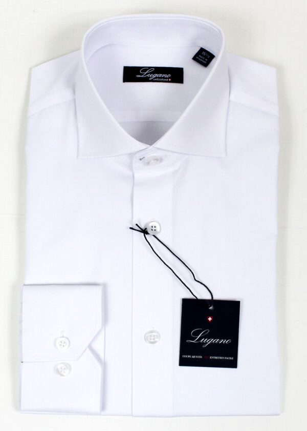 LUGANO BASIC DRESS SHIRT-SOLIDS