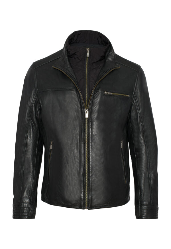 MALIK LEATHER JACKET