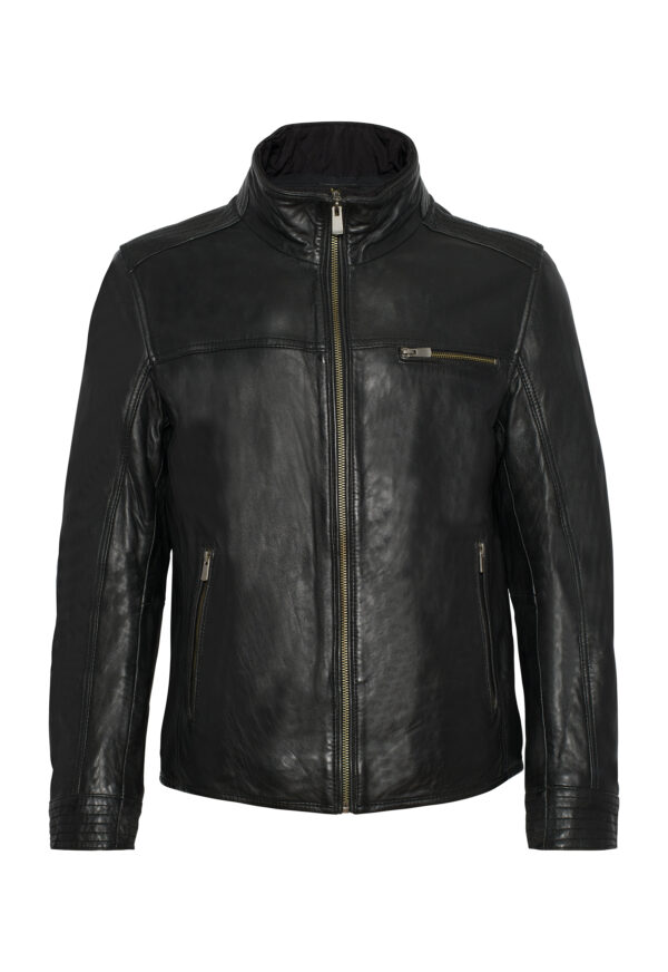 MALIK LEATHER JACKET - Image 2