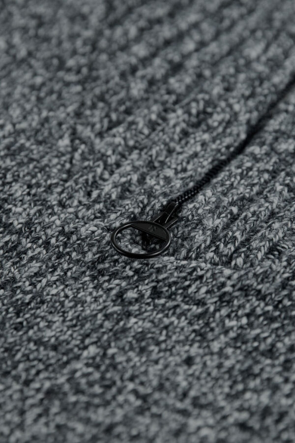 GARCIA KNIT QUARTER ZIP MOCK NECK - Image 3